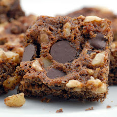Double Chocolate Walnut Brownies