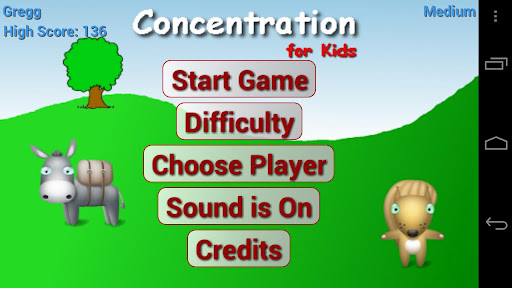 Concentration for Kids