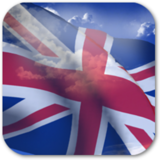 3D UK Flag Live Wallpaper + 個人化 App LOGO-APP開箱王