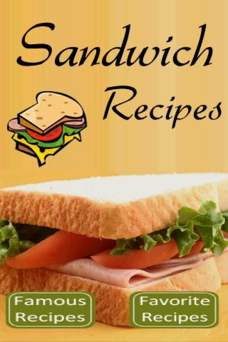 Easy Sandwich Recipes
