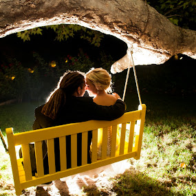 swing time by Scott Nelson - Wedding Bride & Groom