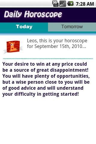 Leo Daily Horoscope