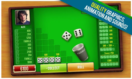 farkle-live for android screenshot