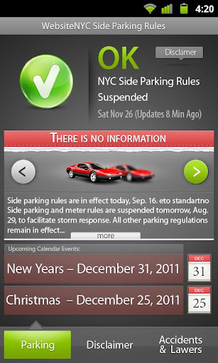 SKY7 NYC Side Parking Rules