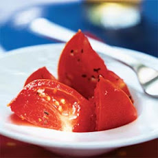 Marinated Tomatoes with Lemon and Summer Savory
