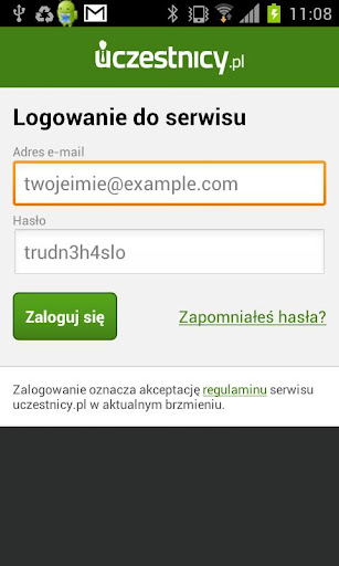 Uczestnicy.pl Check-in