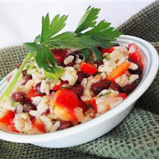 Black Bean and Rice Salad