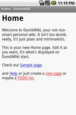 DumbWiki