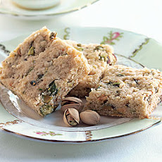 Pistachio, Lemon, and Vanilla Shortbread