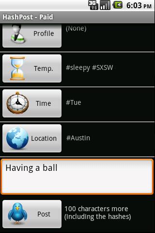 HashPost for Twitter - Paid