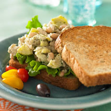 Mediterranean Tuna Salad Sandwich