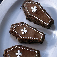 Almond Brownie Coffins