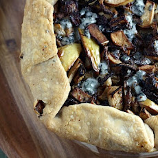 Savory Apple and Blue Cheese Tart
