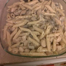 Creamy Chicken & Mushroom Pasta