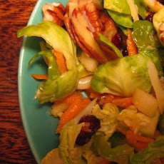 Fresh and Fruity Brussels Sprout Salad