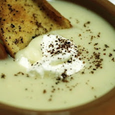 Cream of Artichoke and Jerusalem Artichoke Soup