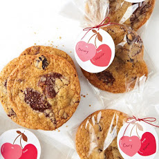 Chewy Chocolate Chunk-Cherry Cookies