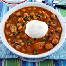 Crockpot Pumpkin Chicken Chili