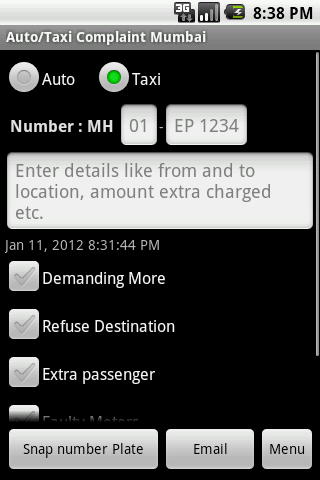 【免費通訊App】Auto/Taxi Complaint Mumbai-APP點子