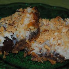 Chocolate Walnut Coconut Bars