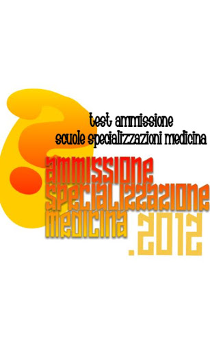 Specializzazione Medicina-2012