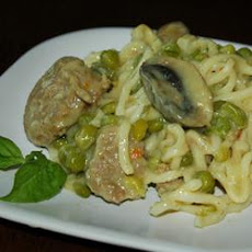 Turkey Sausage Noodles