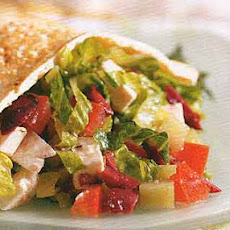 Greek Salad Pita Sandwiches