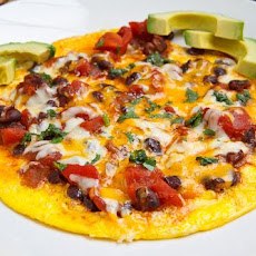 Black Bean Chili Omelette