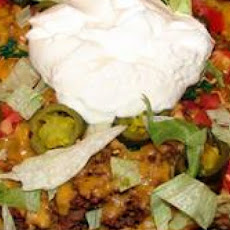 Turkey Nacho Bake