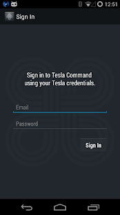 Tesla Command for Android Wear Screenshot