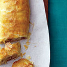 Horseradish Beef Strudel