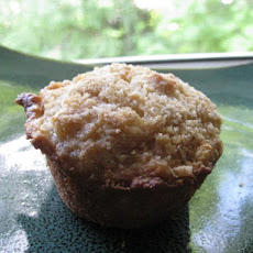 Apple Nut Cinnamon Muffins With Brown Sugar-Cinnamon Topping
