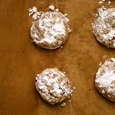 Cherry almond wedding cookies