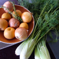Savory Asian Pear & Rosemary Galette