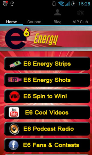 E6 Energy Shots and Strips