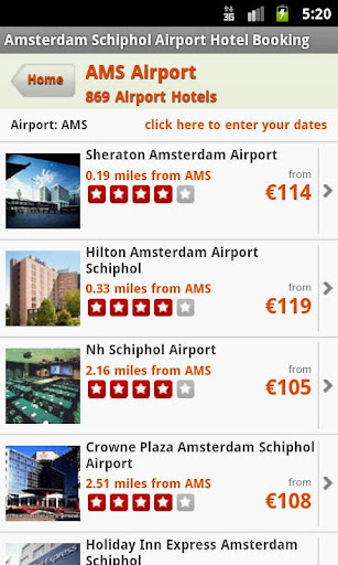 Hotels Near Amsterdam Airport