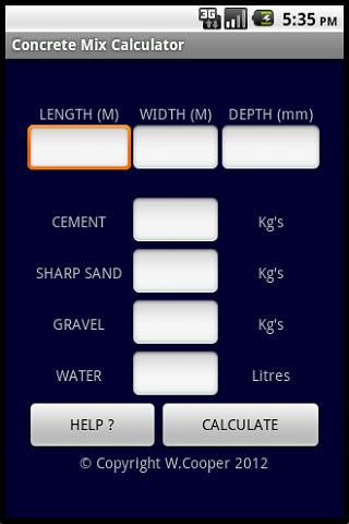 CONCRETE MIX CALCULATOR UK