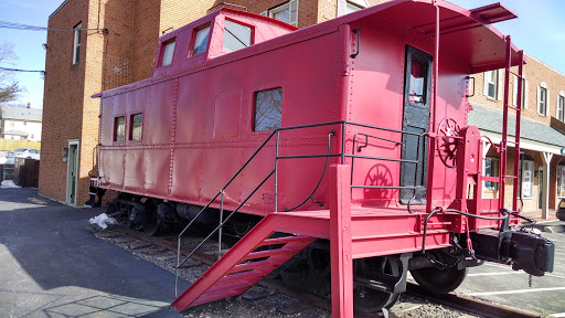 Train Car at Station House Square