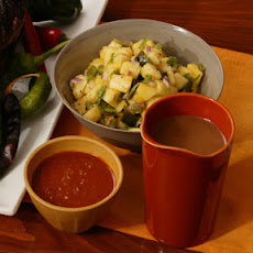 Pineapple and Roasted Poblano Salsa