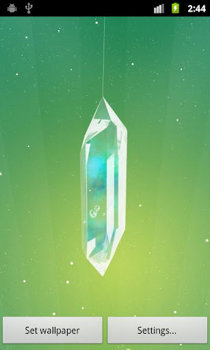 Lucky Crystal Live Wallpaper