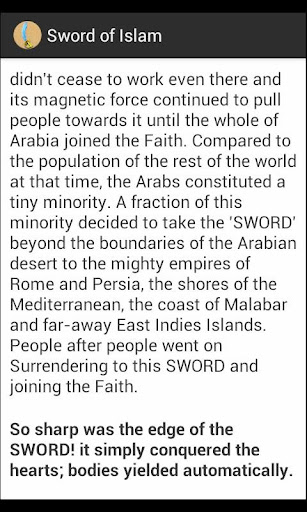 The Sword of Islam