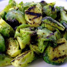 Shredded Brussels Sprouts and Scallions