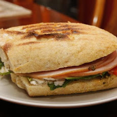 Roasted Turkey Pesto Panini
