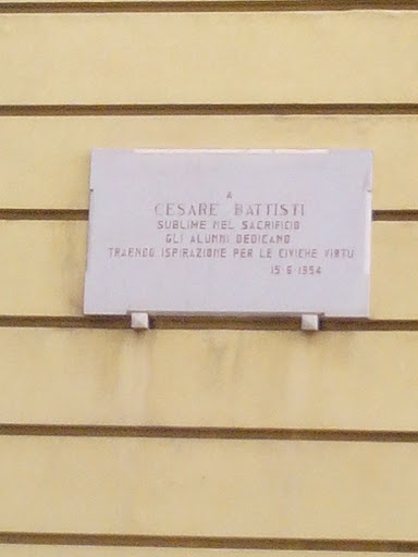 Targa Cesare Battisti 