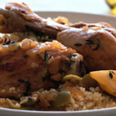 Lemon Olive Chicken with Couscous