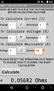 How to get EMT1150 Ohm's Law Calculator 660S mod apk for bluestacks