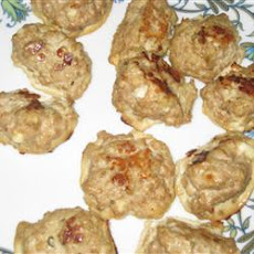 Feta and Olive Meatballs