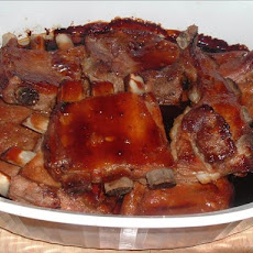 Super Easy Honey Garlic Spareribs