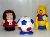 Alcancias Mafalda Winnie The Pooh Pelota