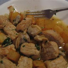 Portuguese Pork and Clams